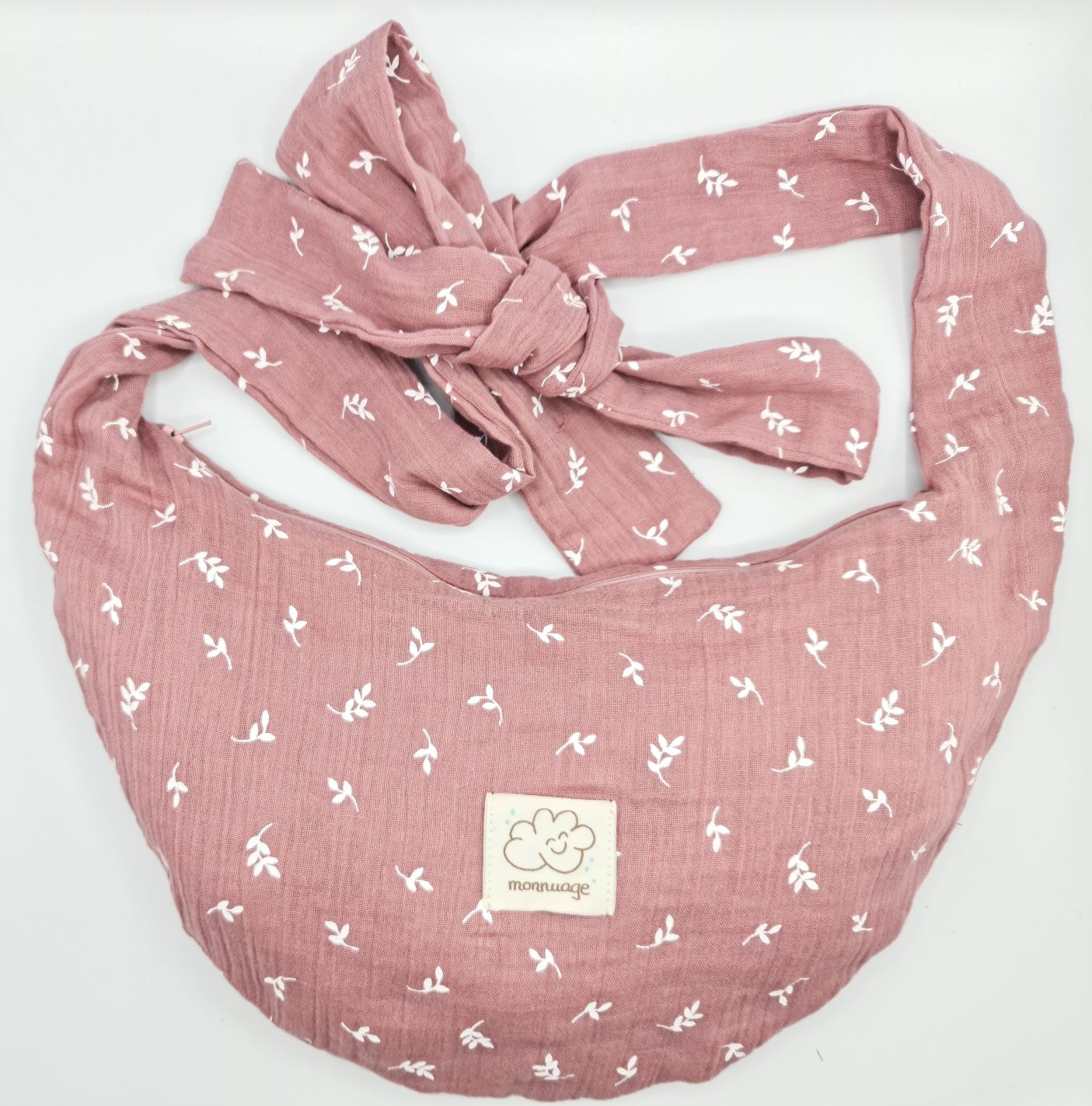 BANDOLERA MULTIPOSICIÓN MALVA