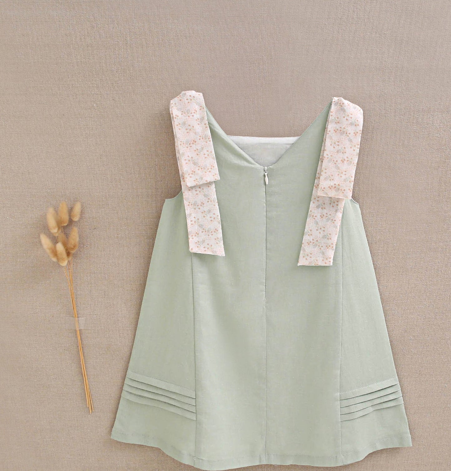 VESTIDO LAZADAS VERDE