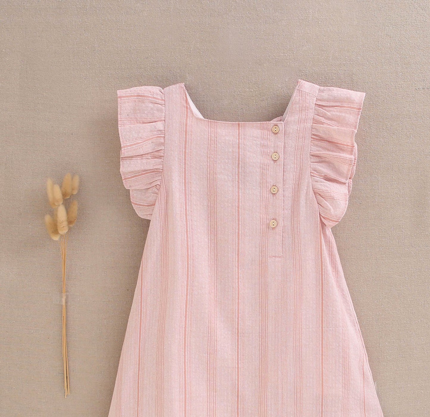 VESTIDO ROSADO LAZO