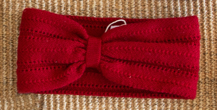 BANDANA PUNTO GUINDA