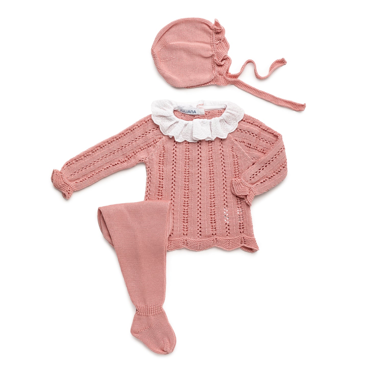 JUBÓN ROSA CUELLO