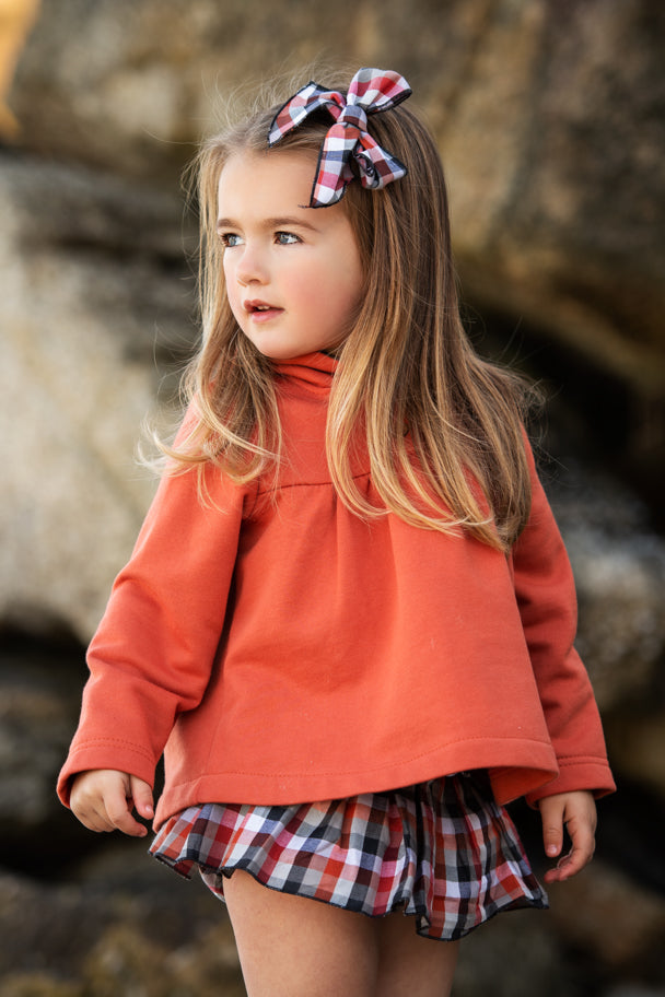CONJUNTO TEJA CUADROS