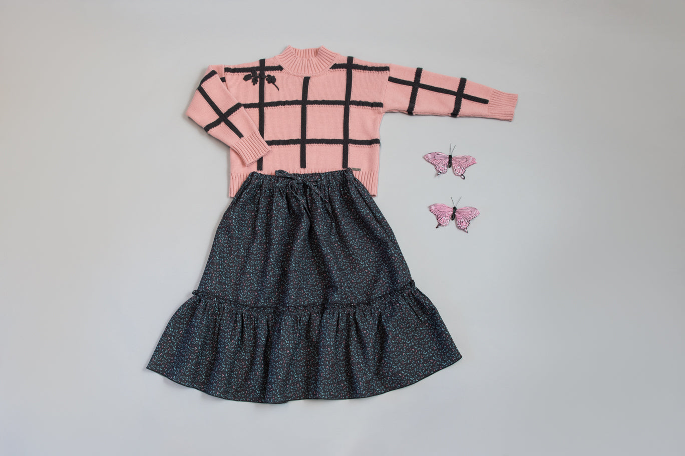 JERSEY ROSA - CENIZA