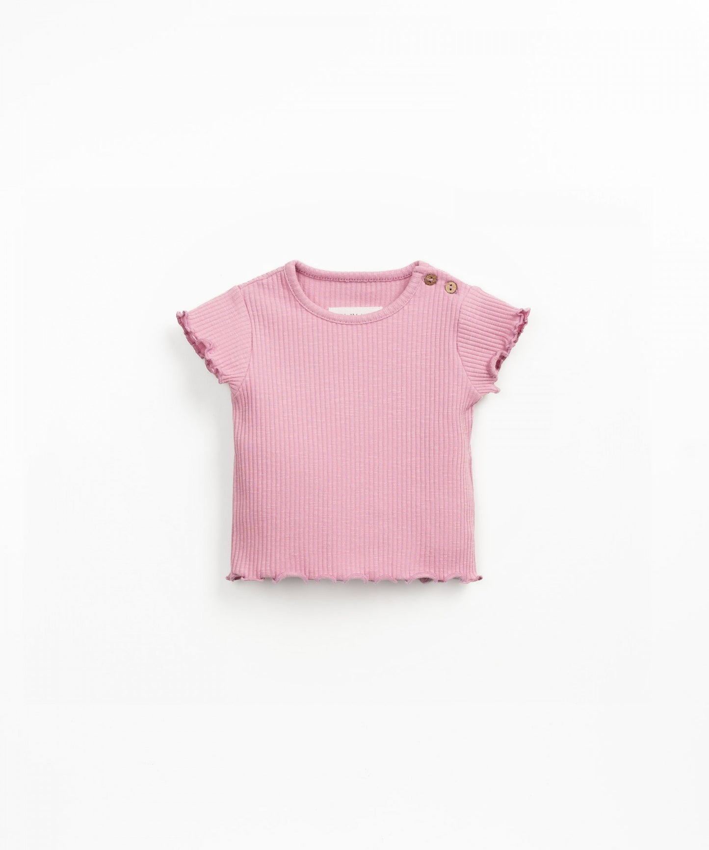 CAMISETA RIB ROSA BEBÉ