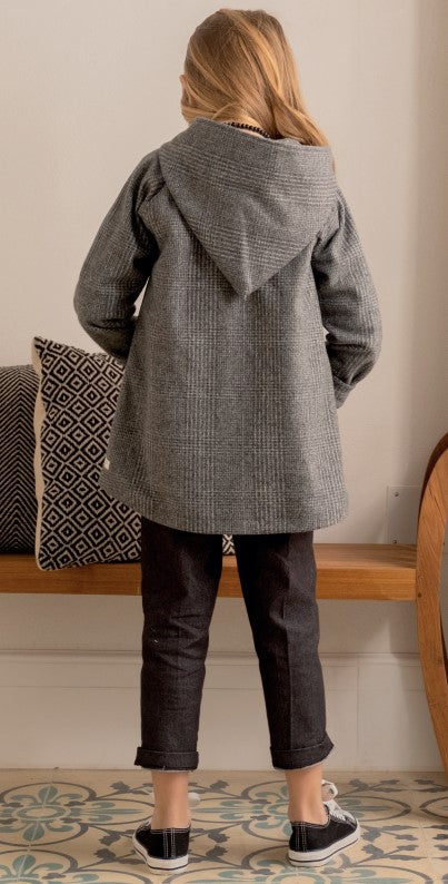 CHAQUETA PAÑO GRIS