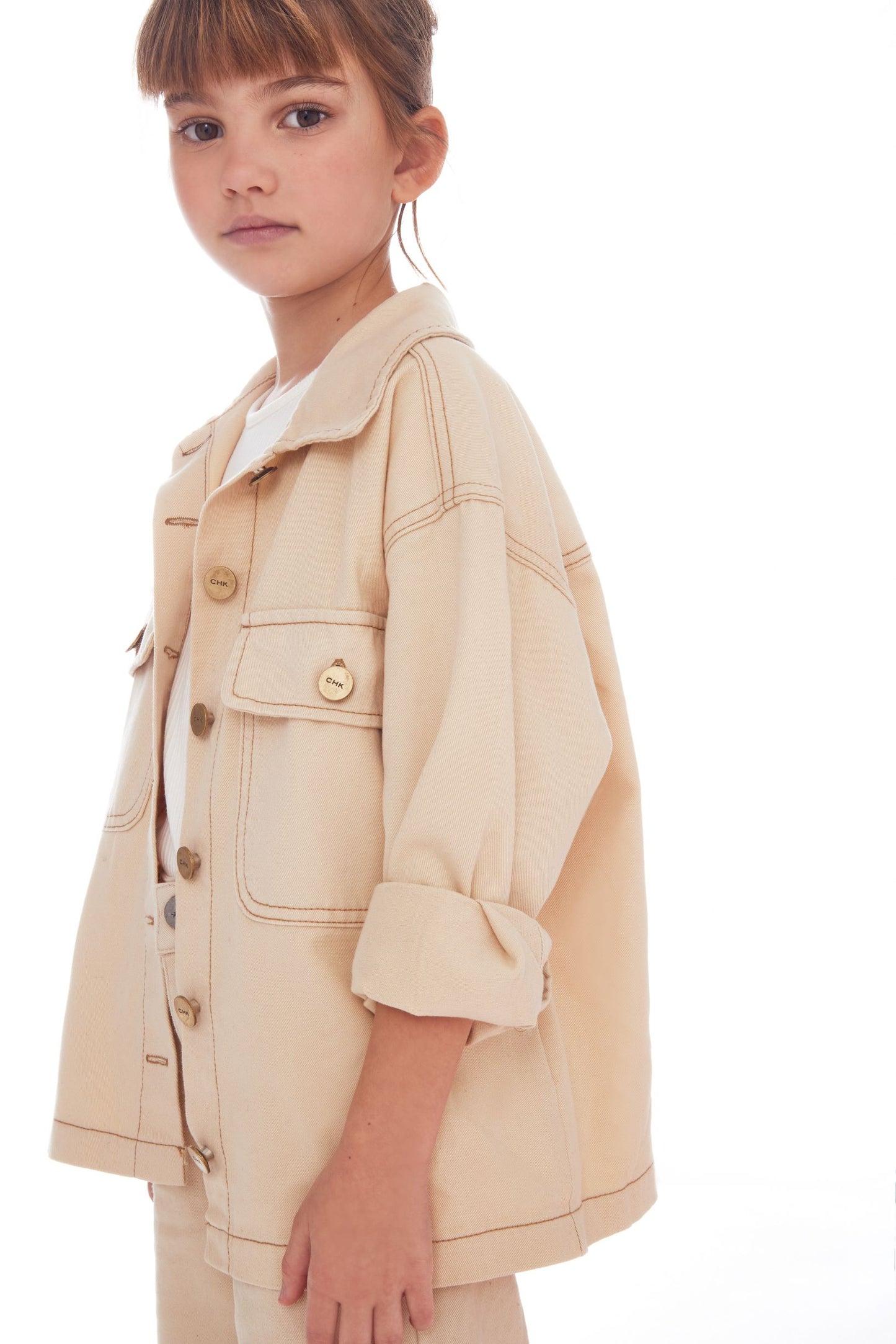 CHAQUETA DORA BEIGE
