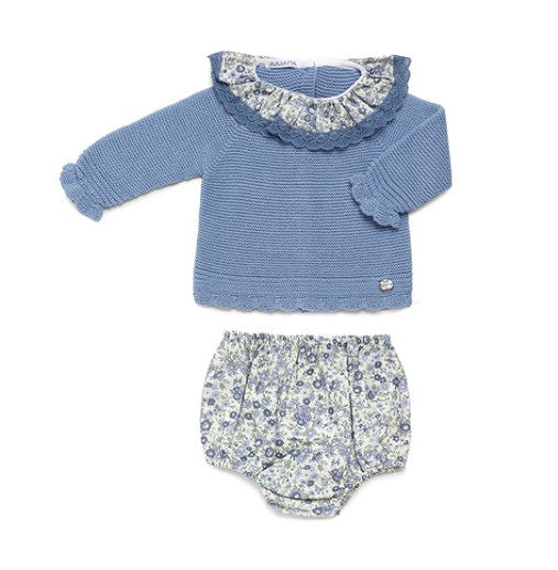 CONJUNTO FLORES CELESTE