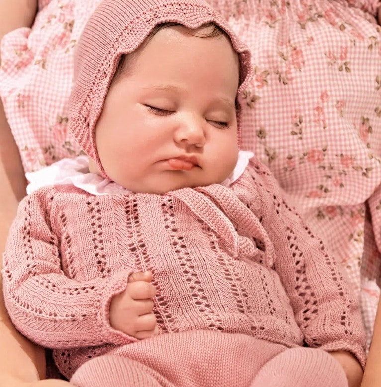 JUBÓN ROSA CUELLO