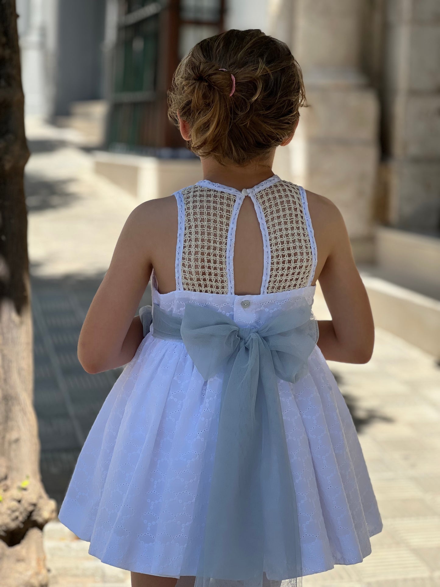 VESTIDO BLANCO TUL