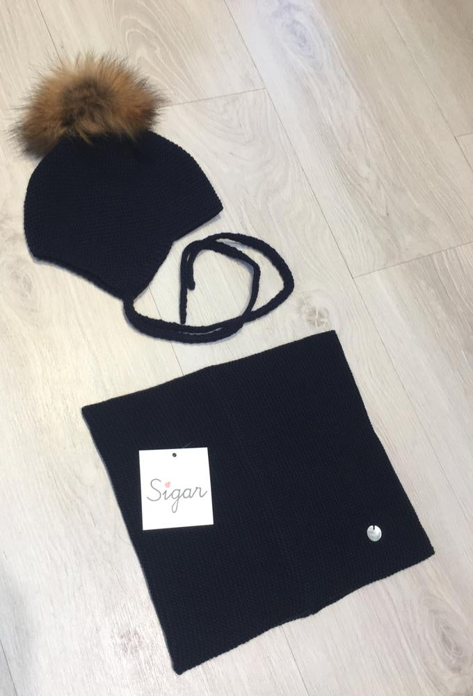 GORRO AVIADOR MARINO