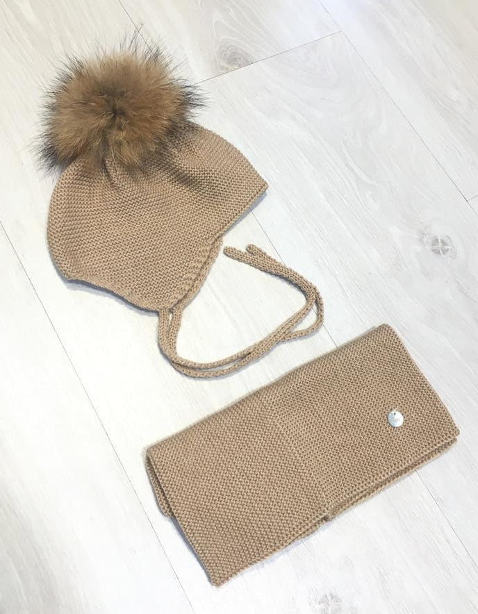 GORRO AVIADOR CAMEL