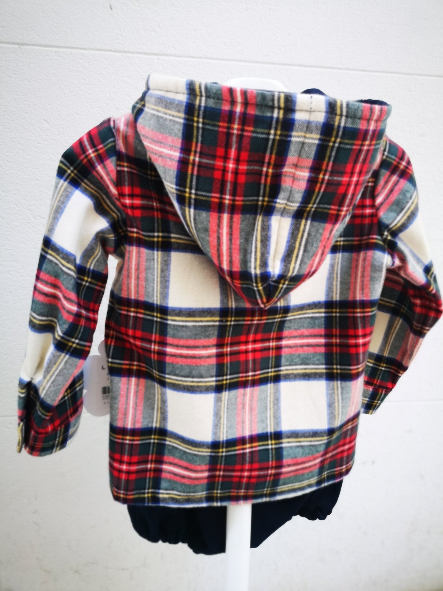 CONJUNTO TARTAN FELPA NIÑO