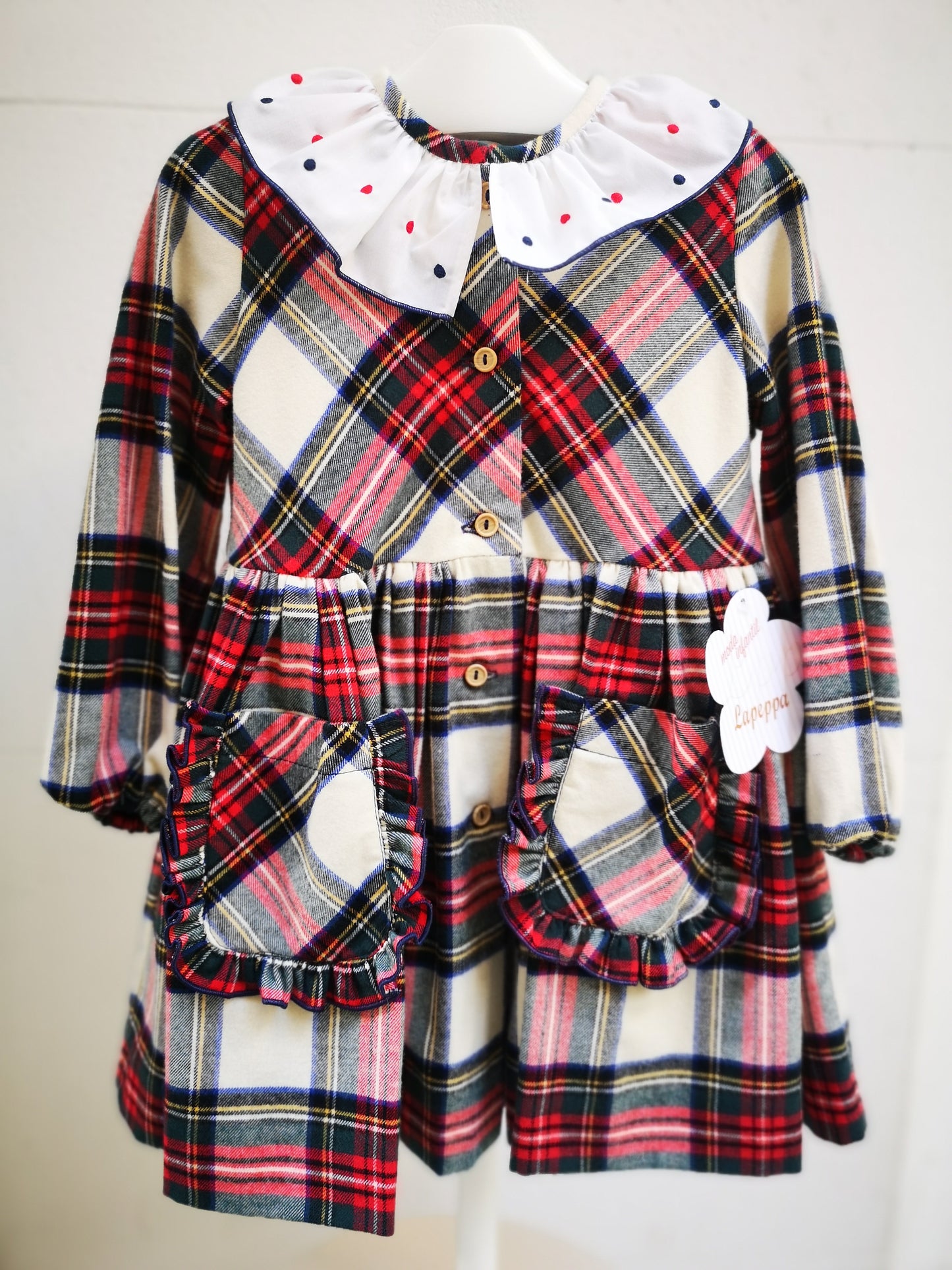 VESTIDO TARTAN BOLSILLOS