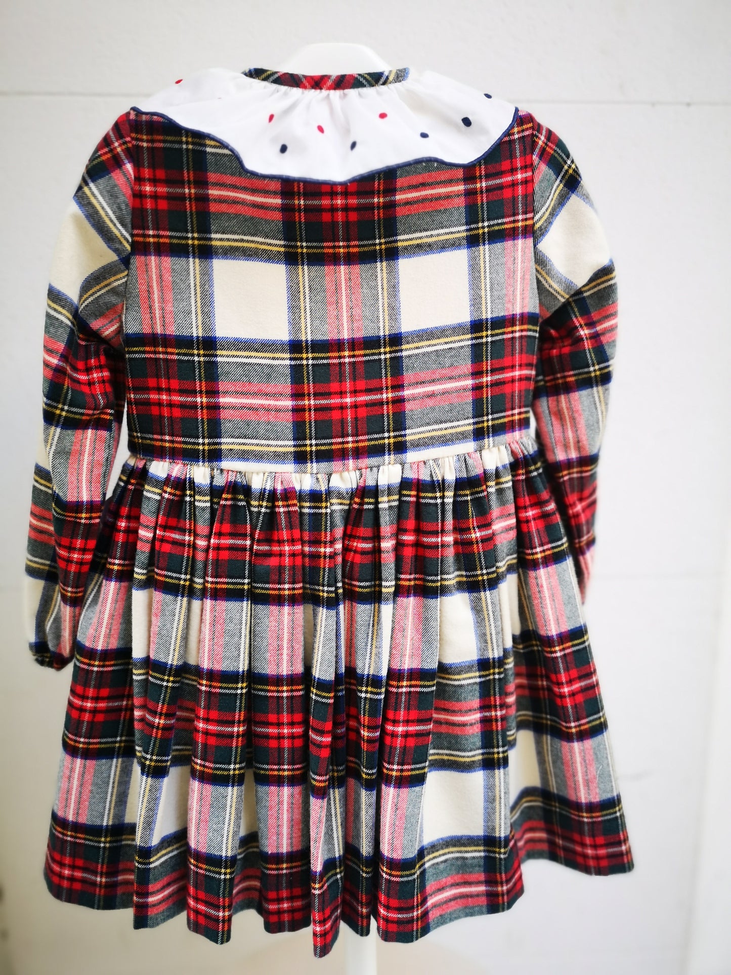 VESTIDO TARTAN BOLSILLOS