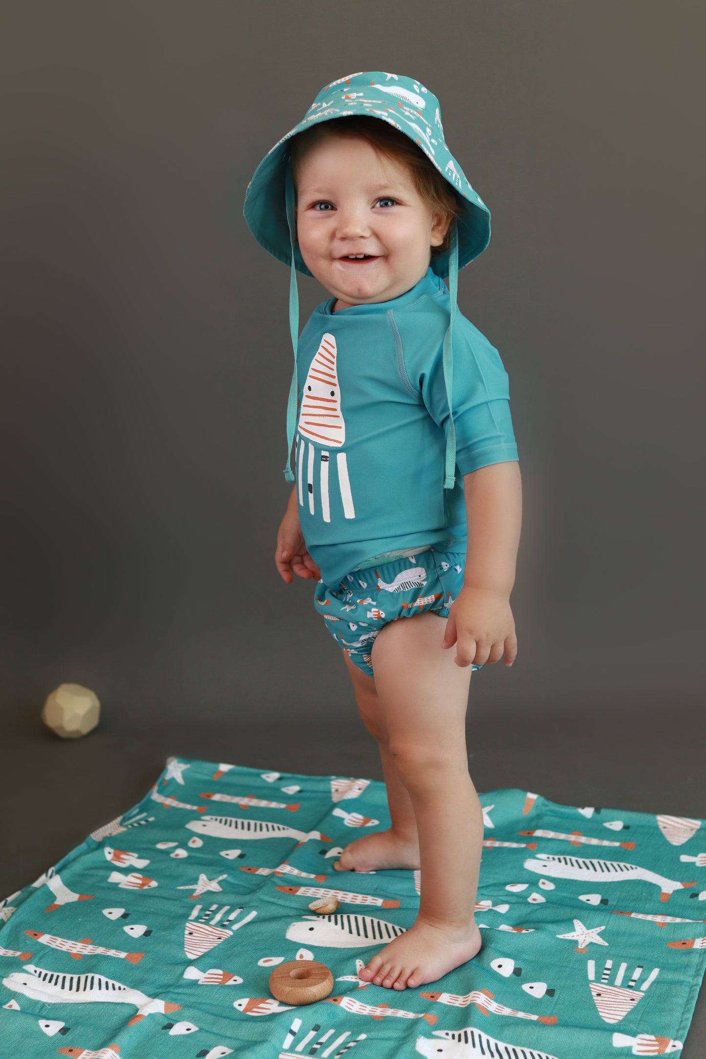 SOMBRERO REVERSIBLE OCÉANO SPF+50
