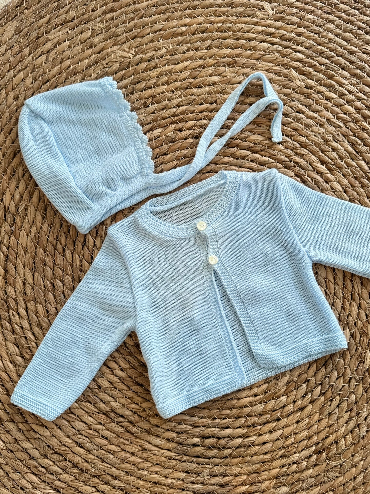 CHAQUETA AZUL BEBÉ