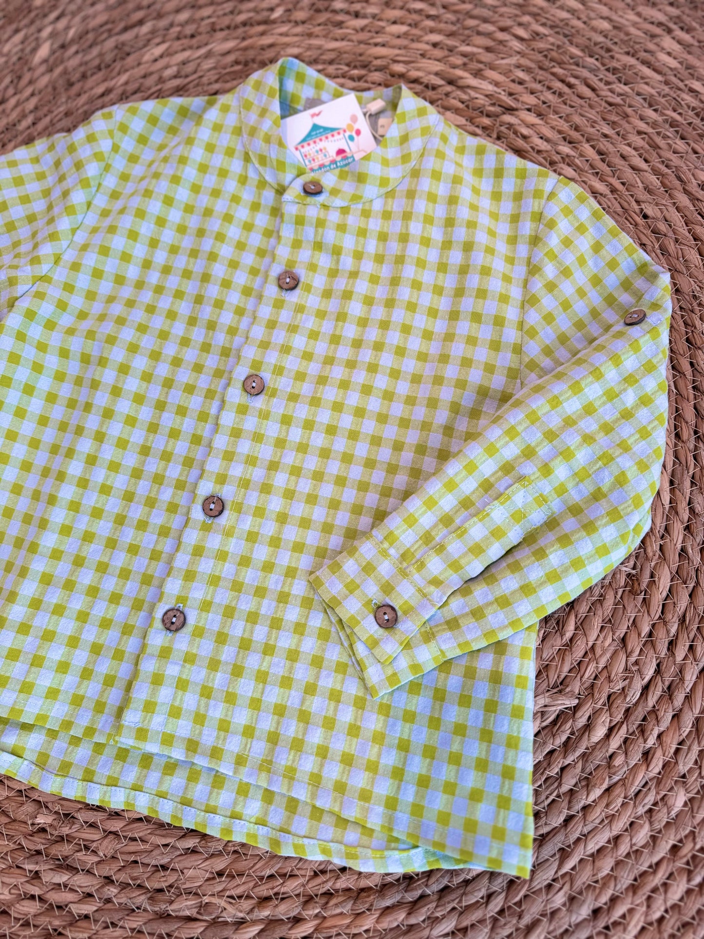 CAMISA VICHY LIMA