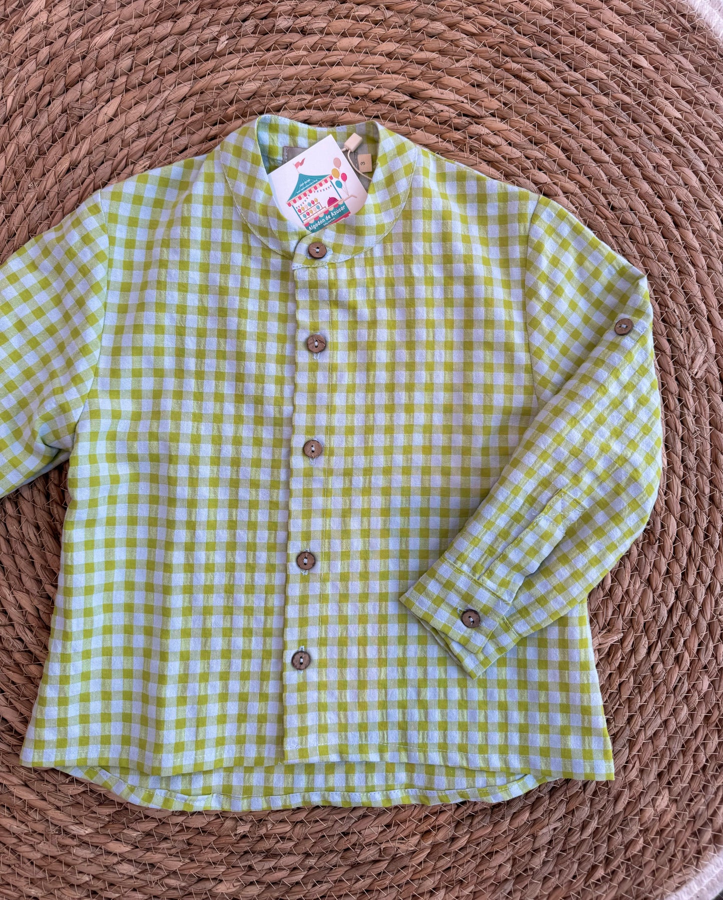 CAMISA VICHY LIMA
