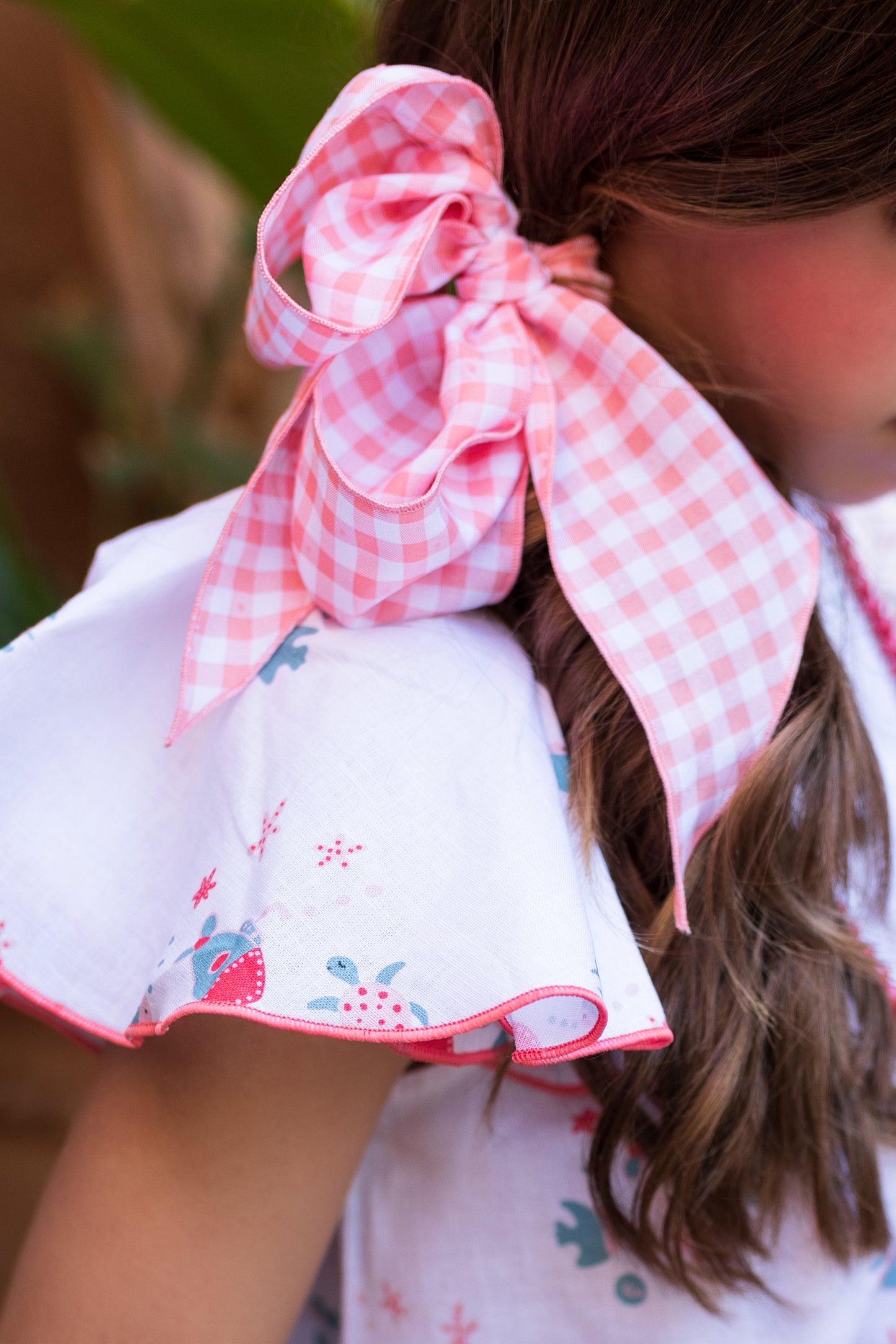 BANDANA VICHY ROSA