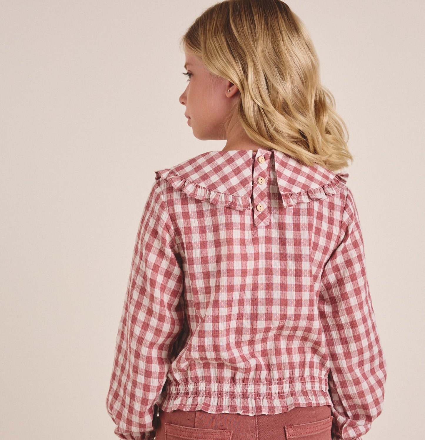 BLUSA PETER PAN VICHY