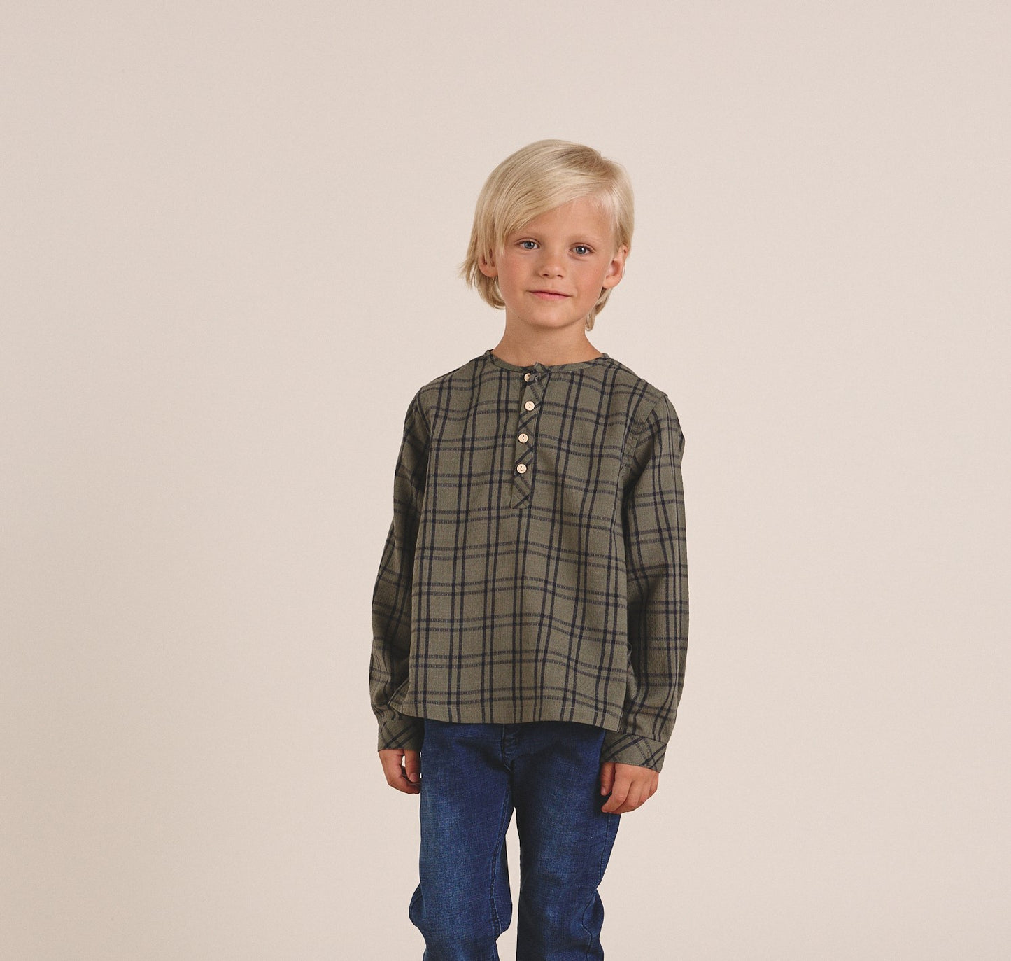 CAMISA VERDE CUADROS