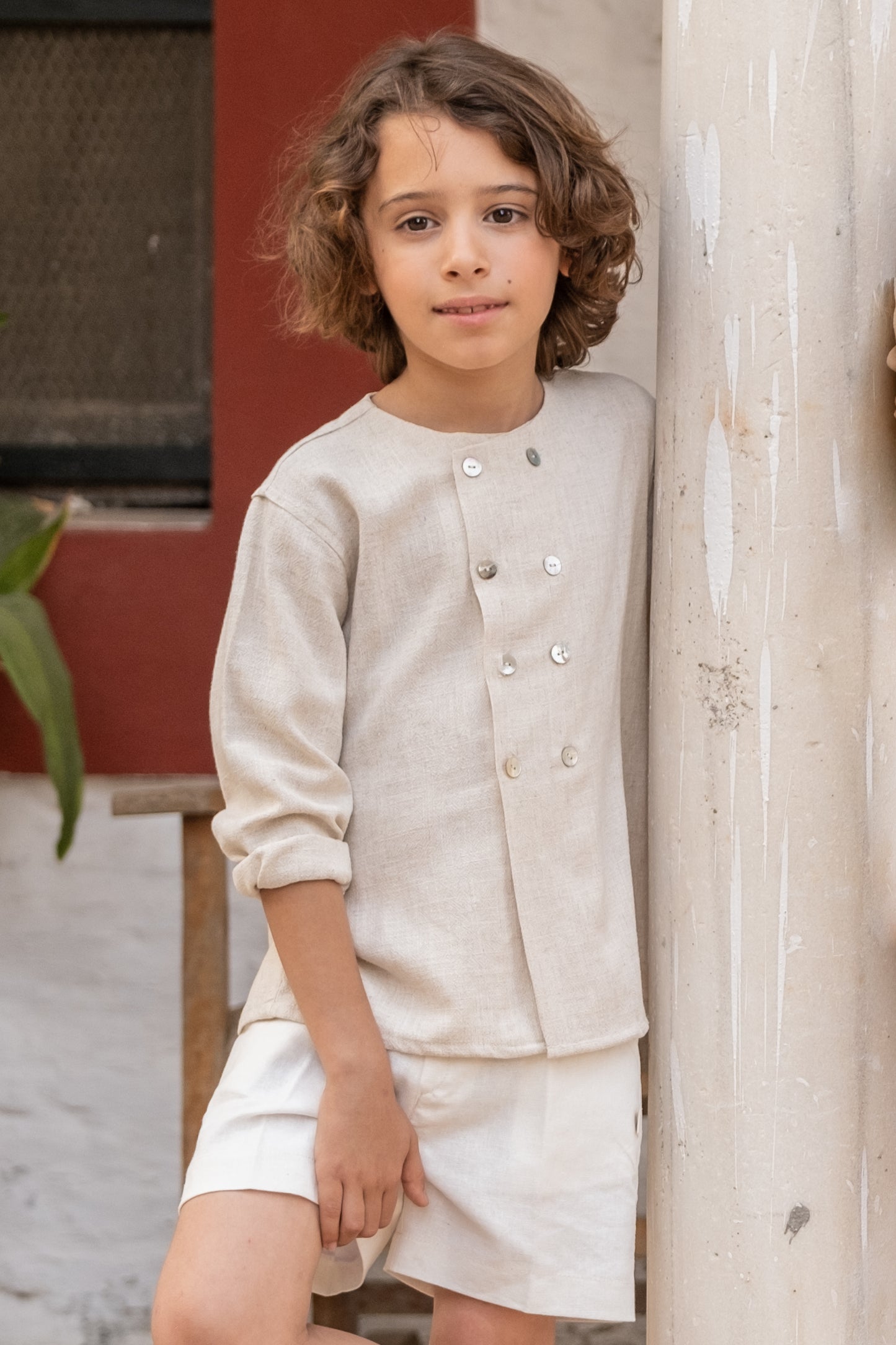 CAMISA NATURAL CEREMONIA