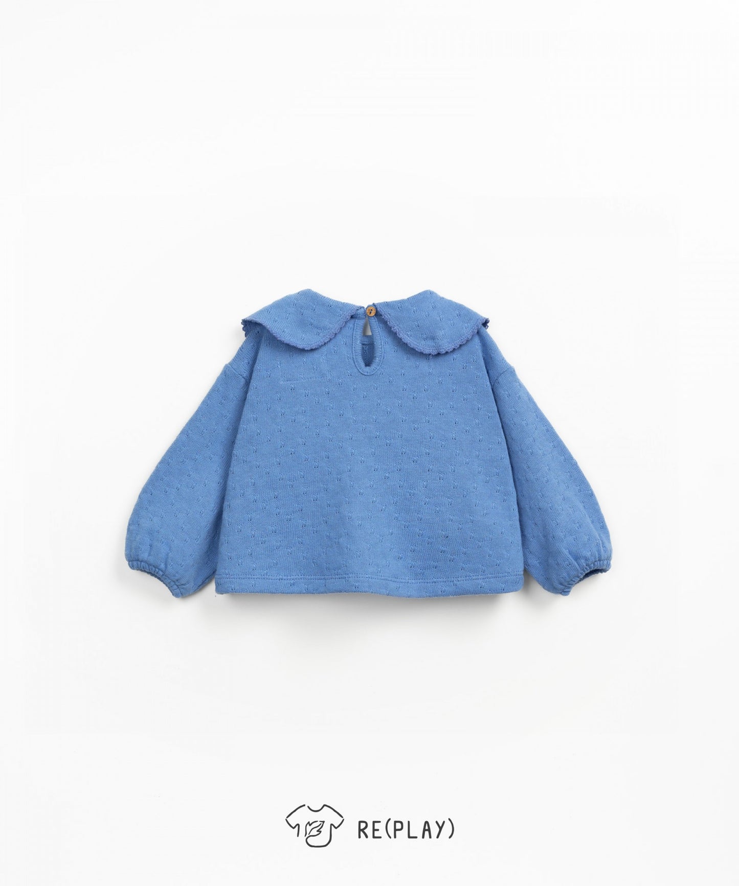 SUDADERA AZULÓN CUELLO
