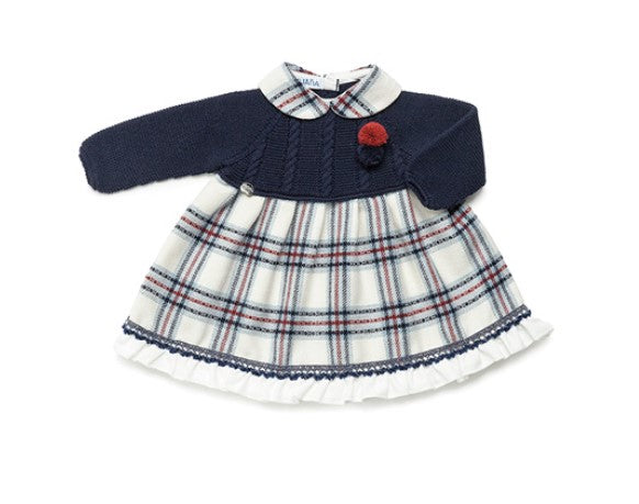 VESTIDO MARINO PUNTO
