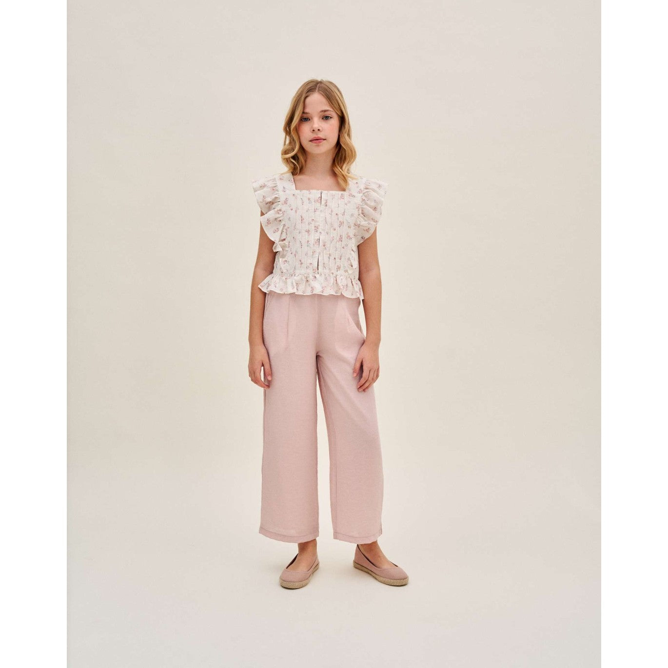 PANTALÓN FLUÍDO MALVA