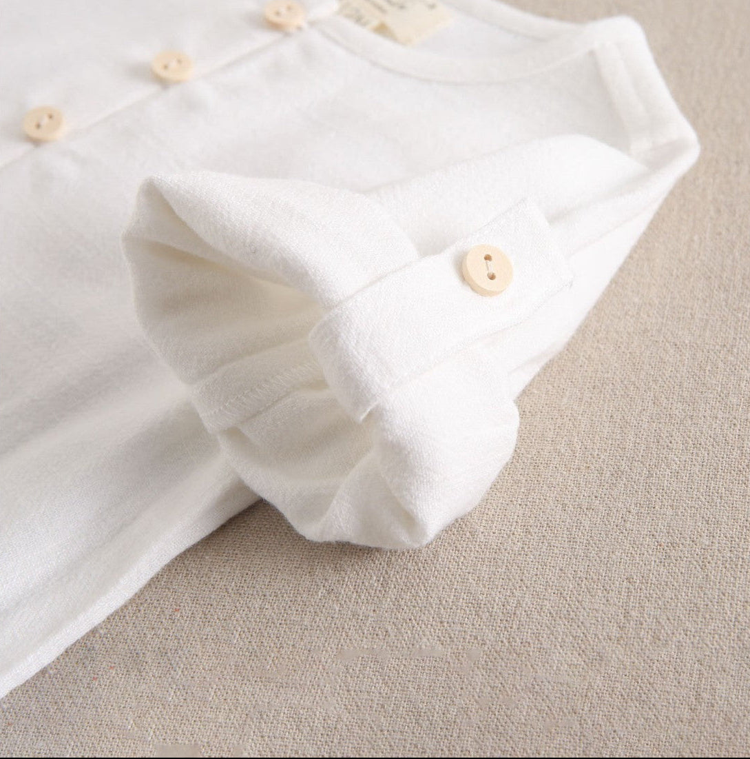 CAMISA BEBÉ BOTONES