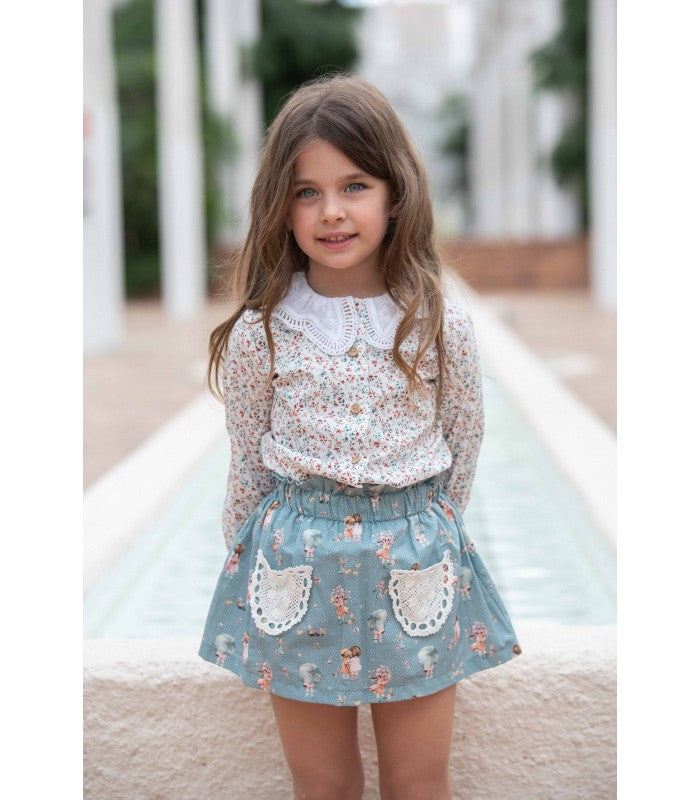 CONJUNTO PATITOS FALDA