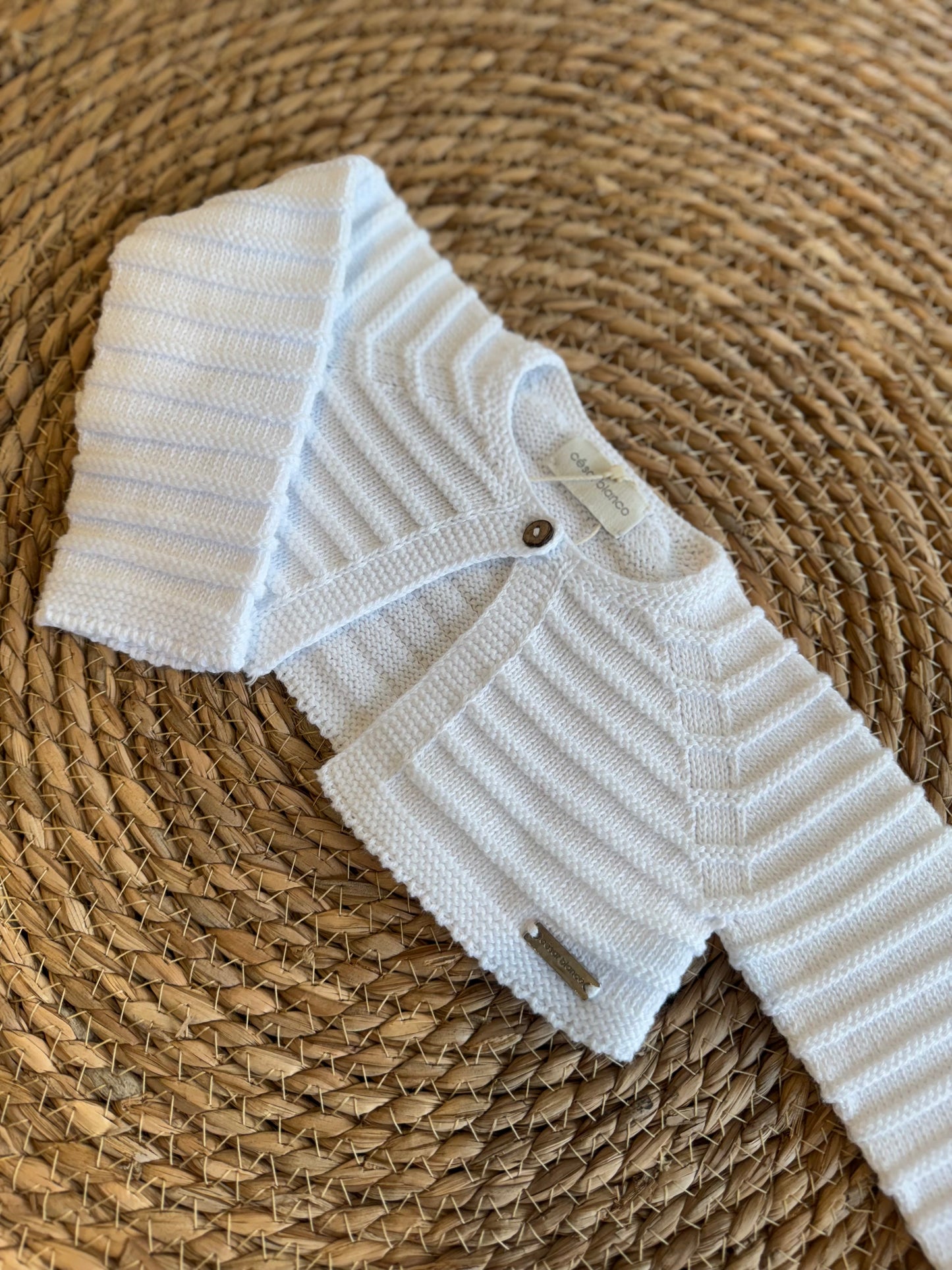 BOLERO RAYAS BLANCO CB