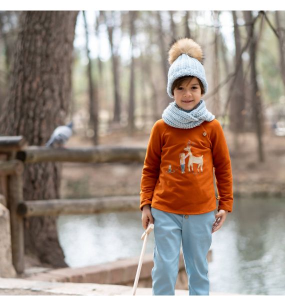 SUDADERA CARAMELO RENO
