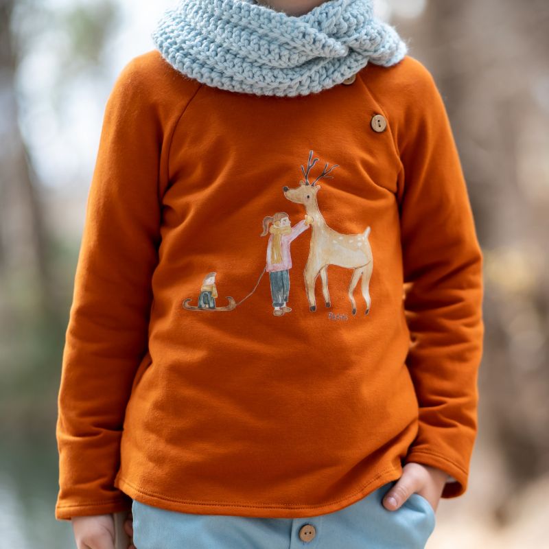 SUDADERA CARAMELO RENO