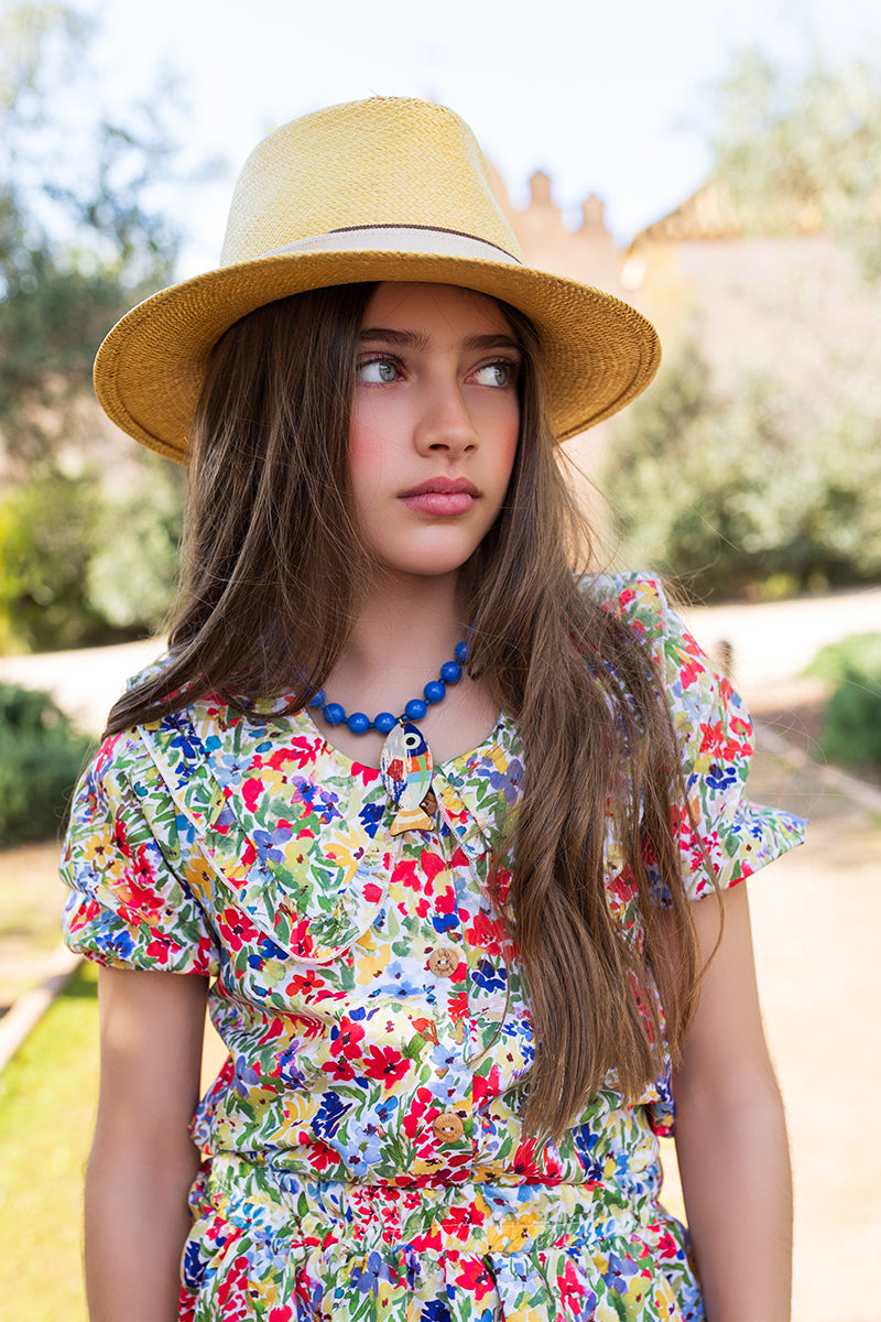 FALDA MIL FLORES