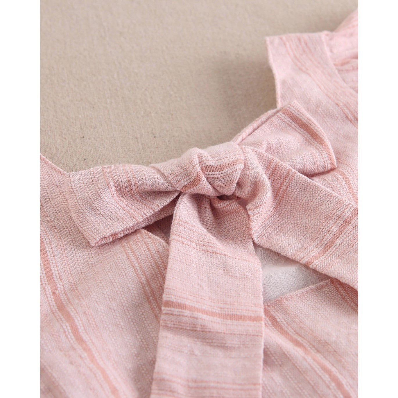 VESTIDO ROSADO LAZO