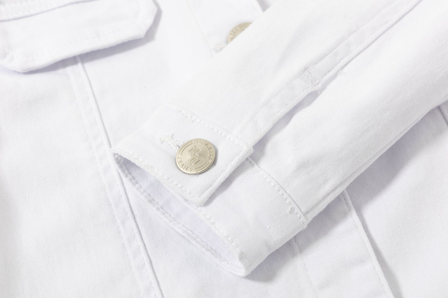 CHAQUETA VAQUERA BLANCA