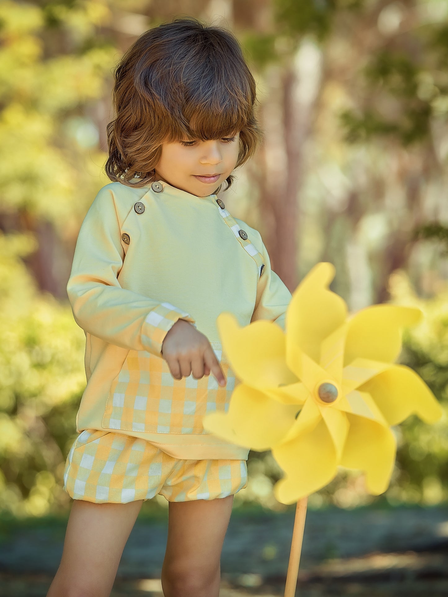 CONJUNTO AMARILLO BOTONES