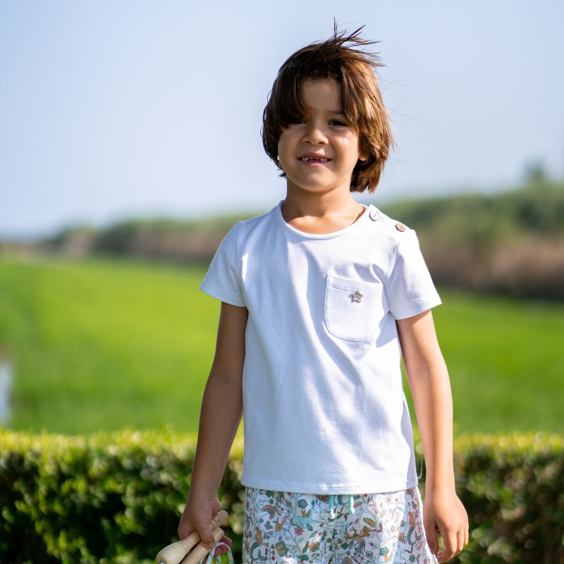 CAMISETA BASIC BLANCA