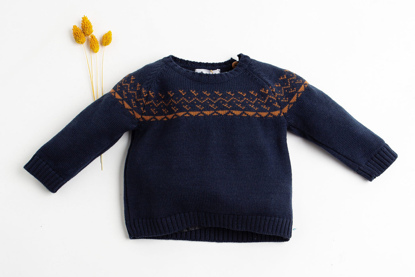 JERSEY JACQUARD NAVY