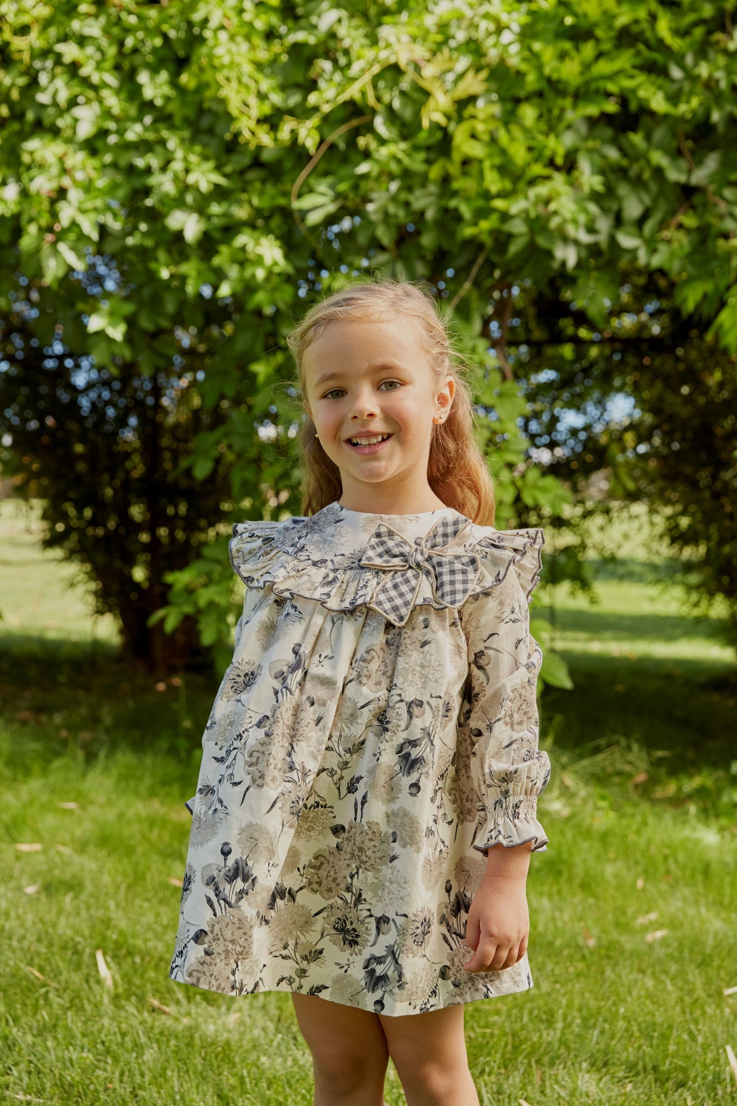 VESTIDO BLACK FLOWERS