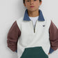 SUDADERA CREMALLERA MULTICOLOR