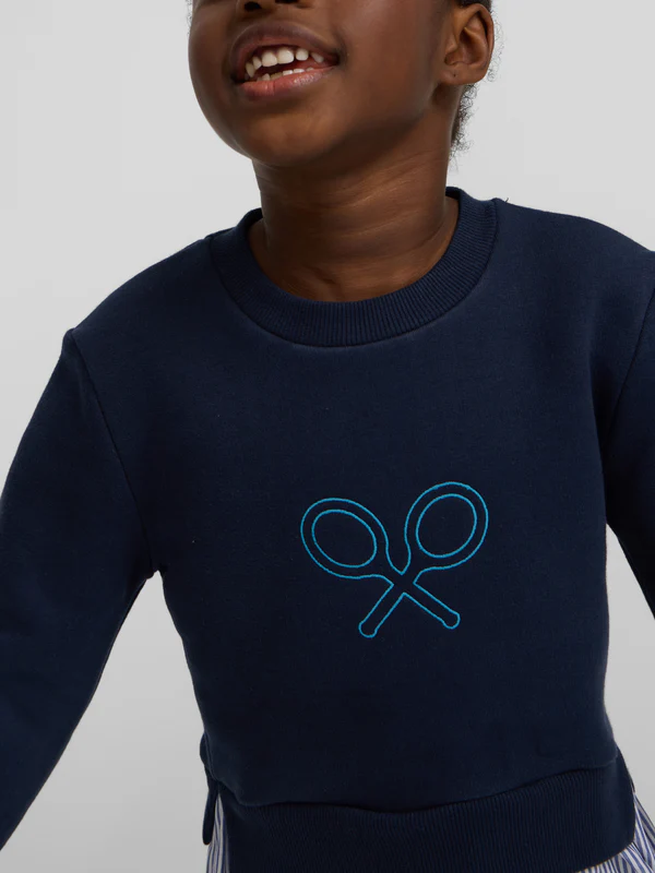 SUDADERA CAMISA MARINO