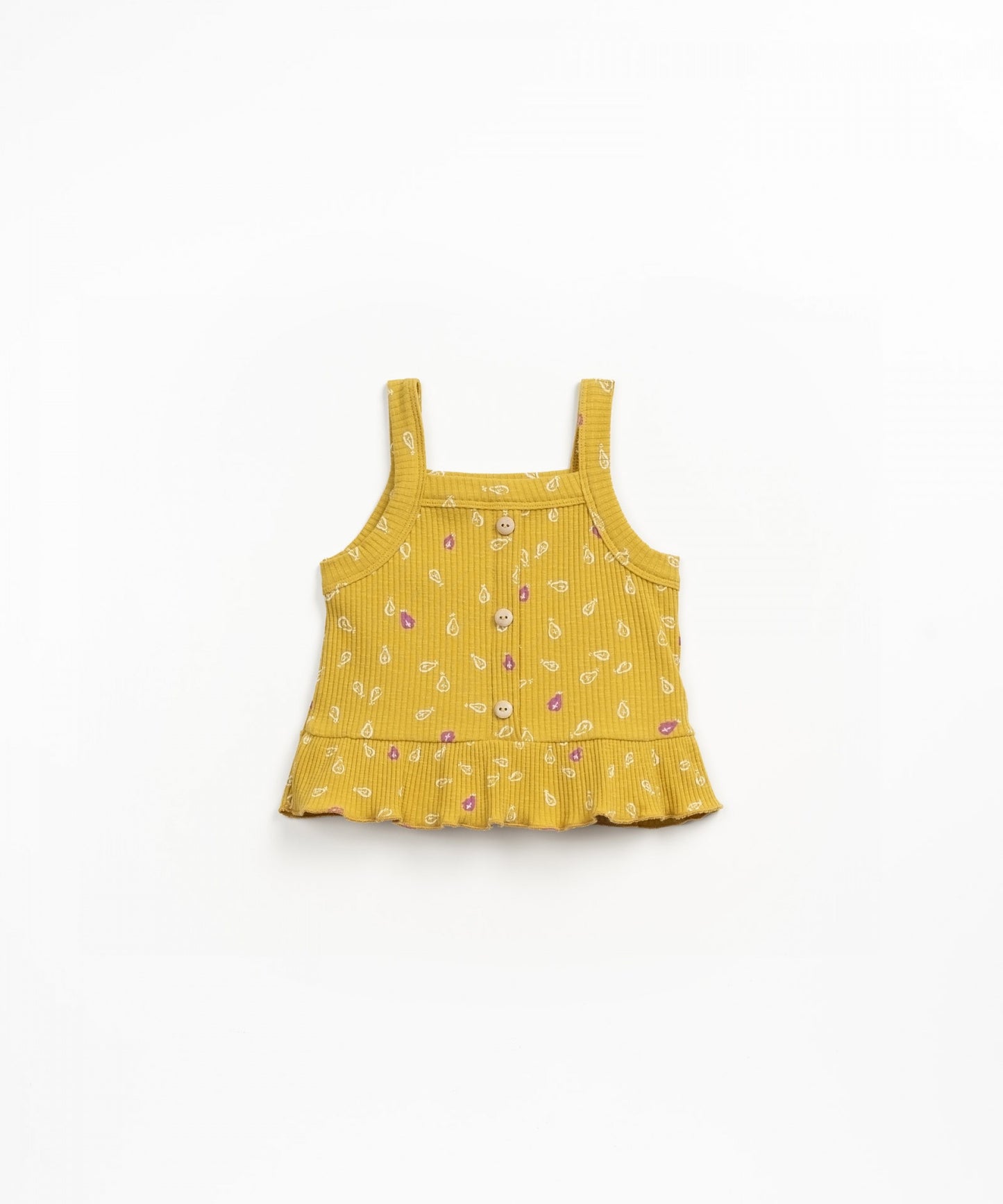 TOP ESTAMPADO MOSTAZA