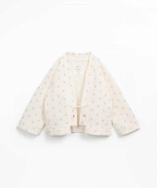 CHAQUETA RIB ESTAMPADA NIÑA