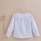 CAMISA CELESTE RAYAS