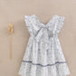 VESTIDO FLORES AZUL