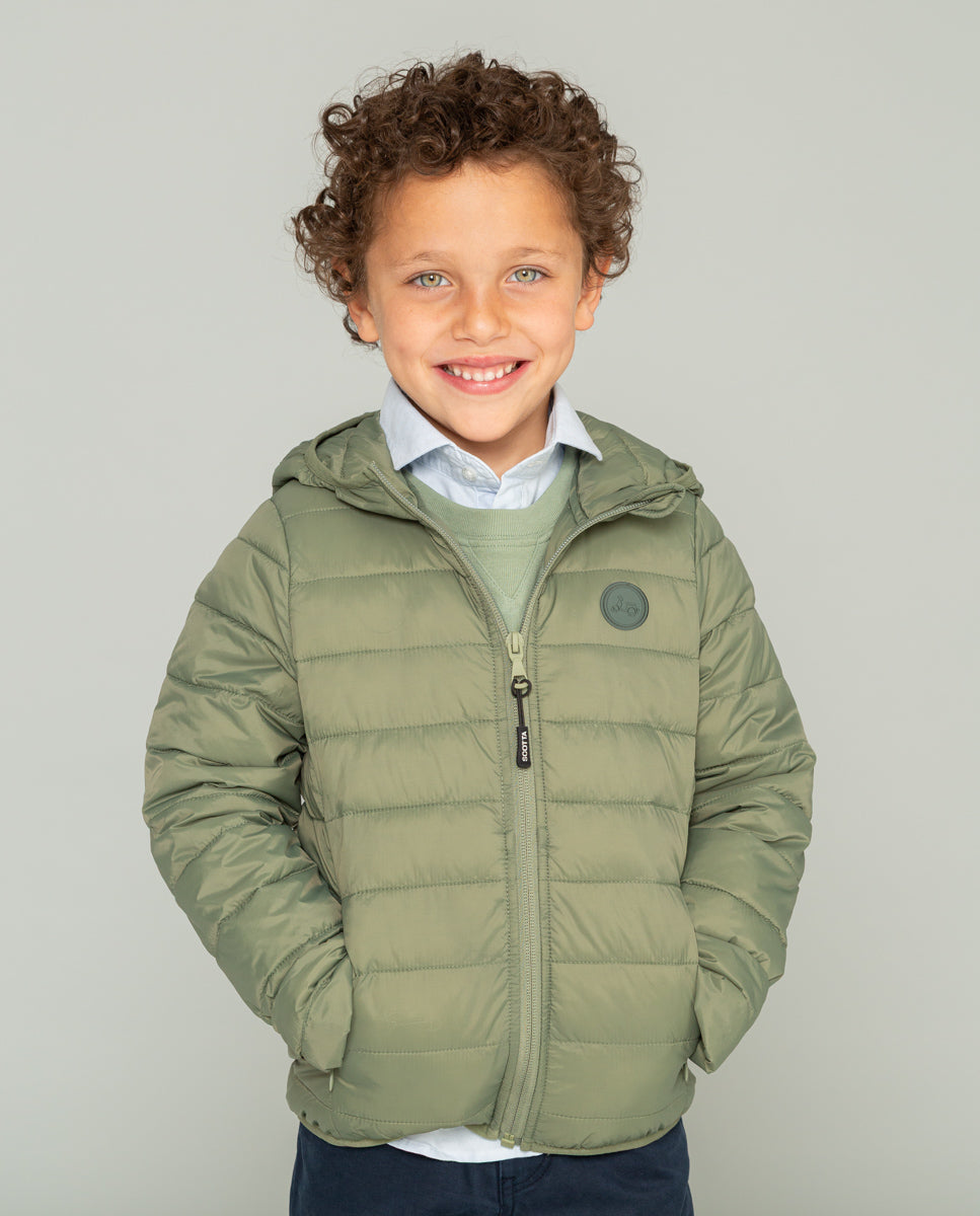 HOOD ACOLCHADO VERDE