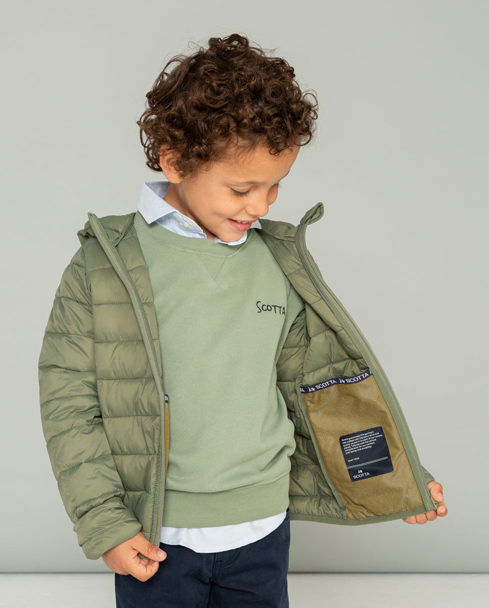 HOOD ACOLCHADO VERDE