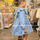 VESTIDO VICHY AZUL